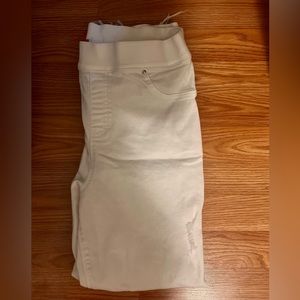 White Spanx jeggings XL